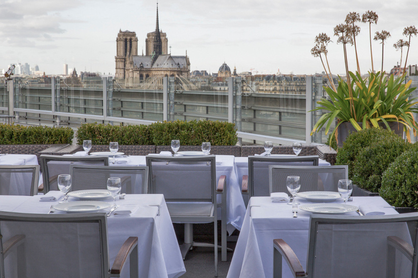 Les belles terrasses parisiennes de Noura