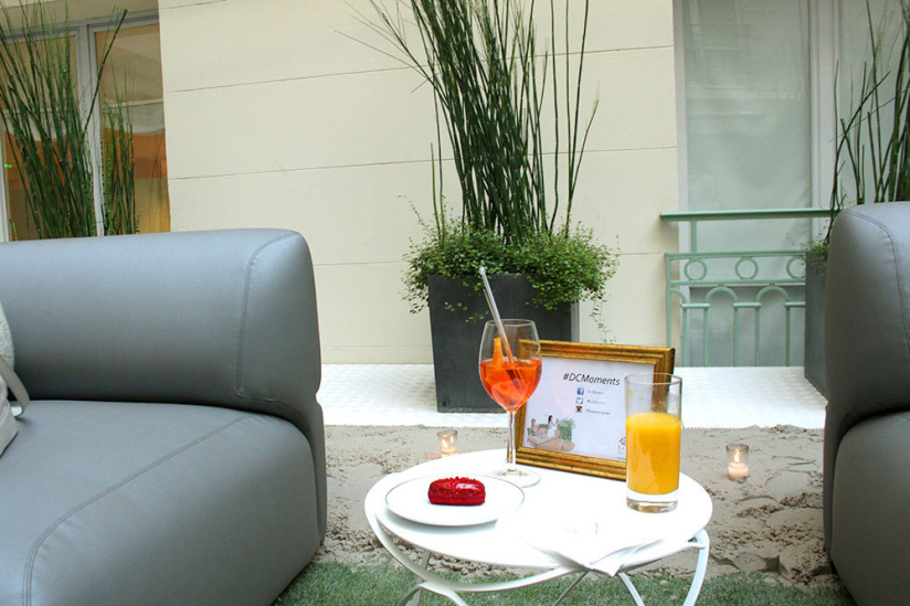 La plage du Meurice, les photos de la terrasse chic de cet été