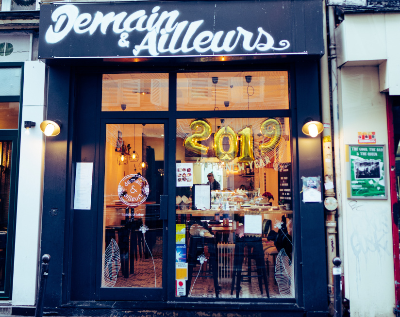Demain et Ailleurs, salon de thé gourmand 
