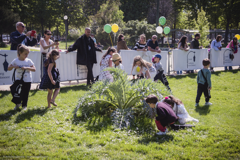 Chasse aux oeufs de Pâques gratuite dans le Jardin des Champs-Elysées 2019