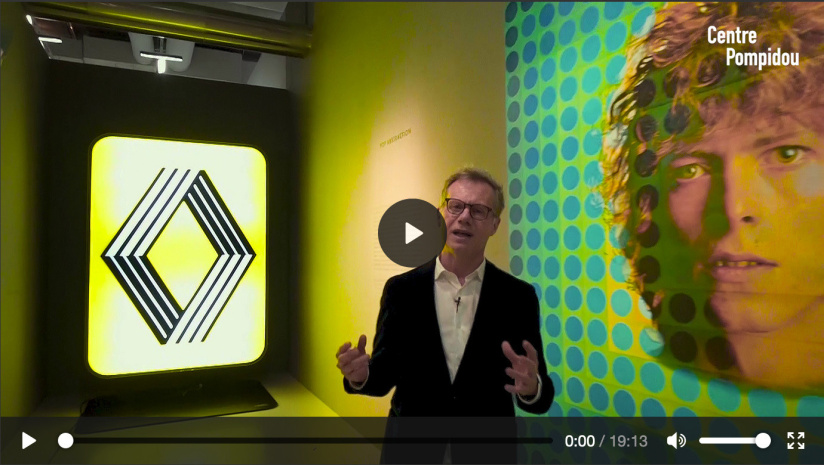 Exposition Vasarely, l'exposition du Centre Pompidou en visite virtuelle