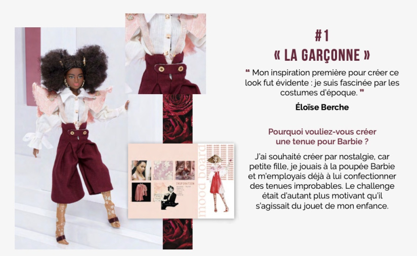 Les étudiants de l’ESMOD revisitent la poupée Barbie - le lookbook à télécharger