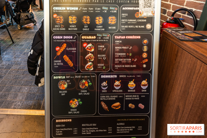 Chikin Bang, le restaurant street food coréen de Paris La Défense 