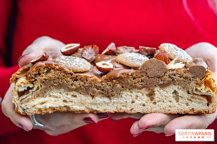 La Galette des Rois cookies noisettes 2024 de Yann Brys pour le groupe Evok