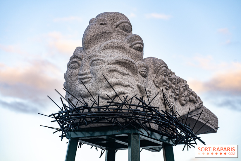 Insolite à Paris : quel est cette sculpture sur nid sur le pont du Carrousel ?