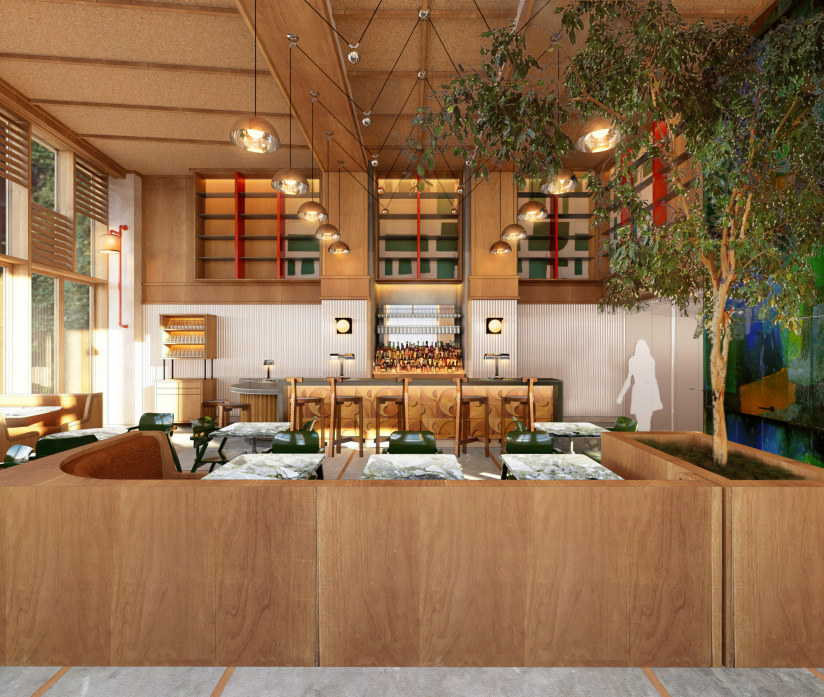 La Fondation : hôtel, restaurants, rooftop, co-working et mur d'escalade