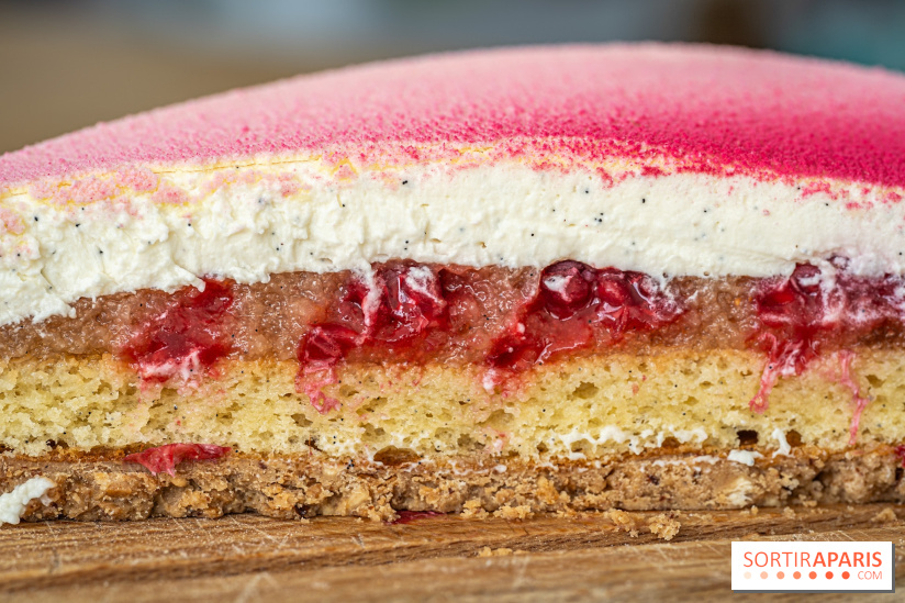 Le gâteau Reine de cœur de Fête des Mères par Lenôtre & Shy'm pour Princesse Margot