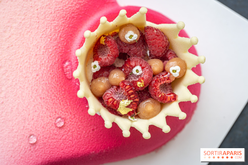 Le gâteau Reine de cœur de Fête des Mères par Lenôtre & Shy'm pour Princesse Margot