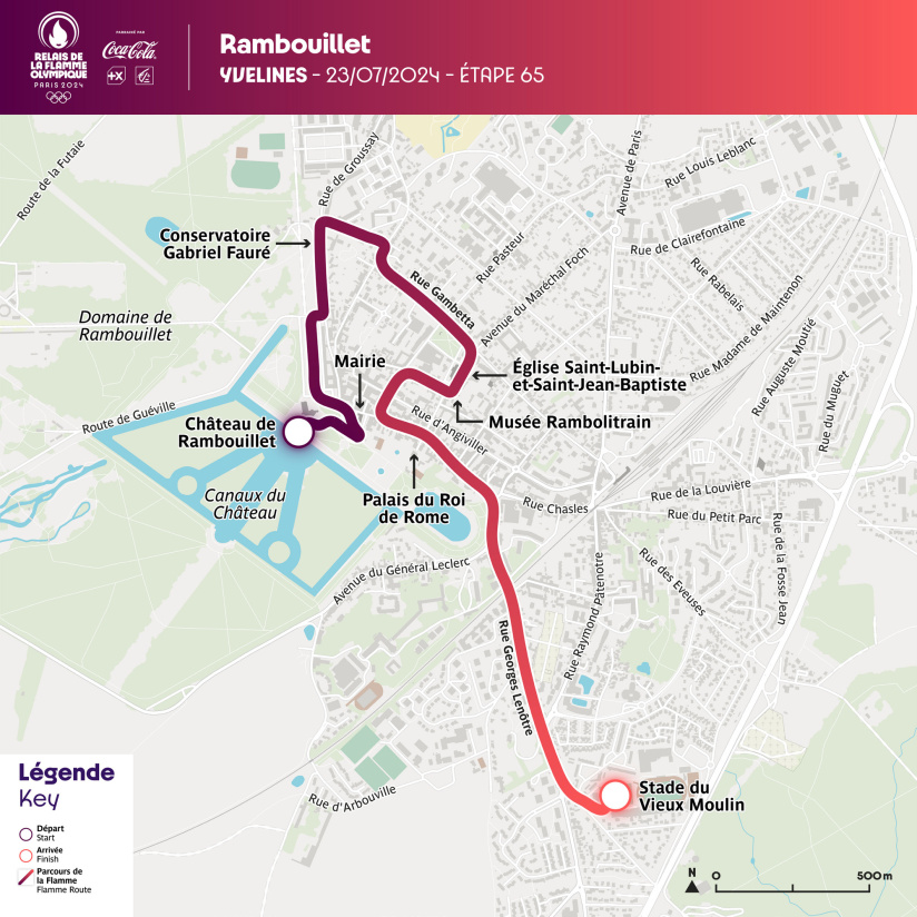 JO Paris 2024 : Le parcours de la flamme olympique dans les Yvelines : Rambouillet, date et horaires