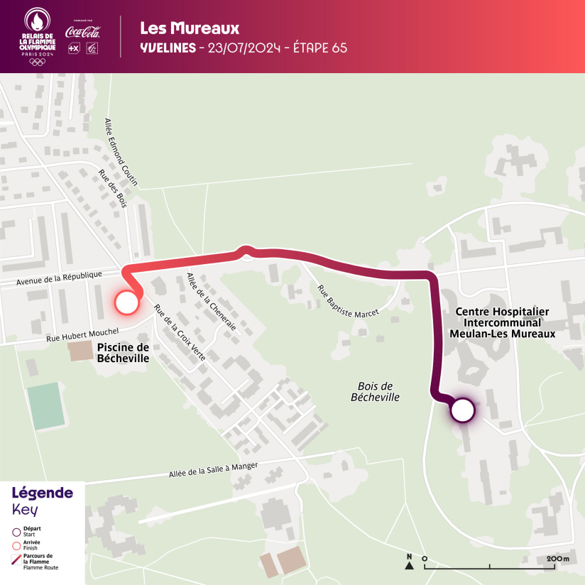 JO Paris 2024 : Le parcours de la flamme olympique dans les Yvelines : Les Mureaux, date et horaires