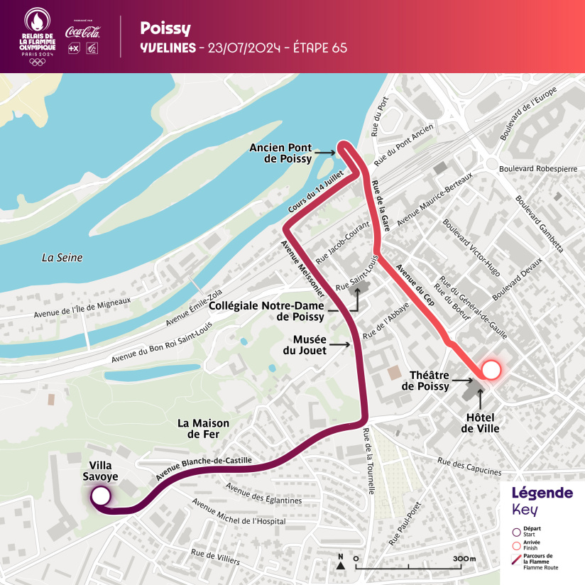 JO Paris 2024 : Le parcours de la flamme olympique dans les Yvelines : Poissy, date et horaires