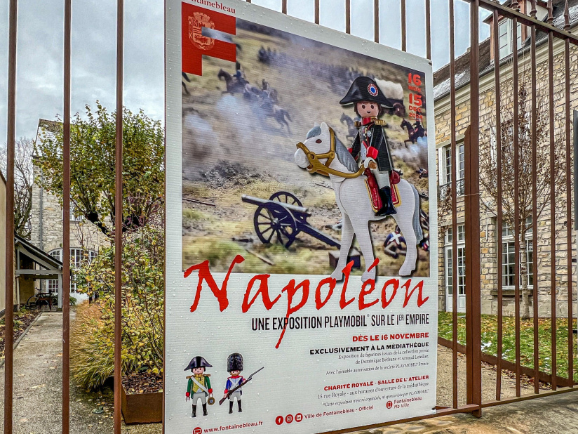 Exposition Playmobil gratuite à Fontainebleau : Plongez dans l'Épopée de Napoléon et du 1er Empire