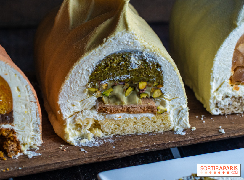 Les délicieuses Bûches de Noël de la pâtisserie Jardin Sucré 2024