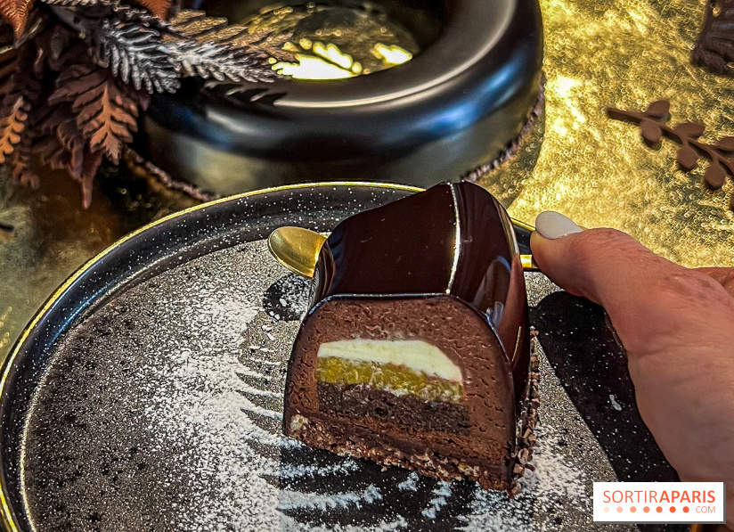 La Bûche couronne de Noël de Lenôtre par Etiennne Leroy et les créations de fête 2024