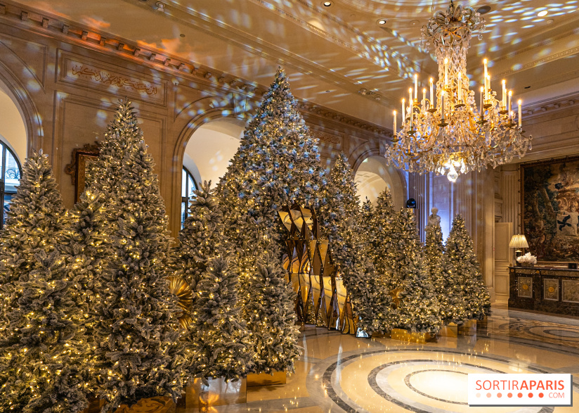 Top 10 des plus beaux Sapins de Noël à Paris 2024 : George V Paris