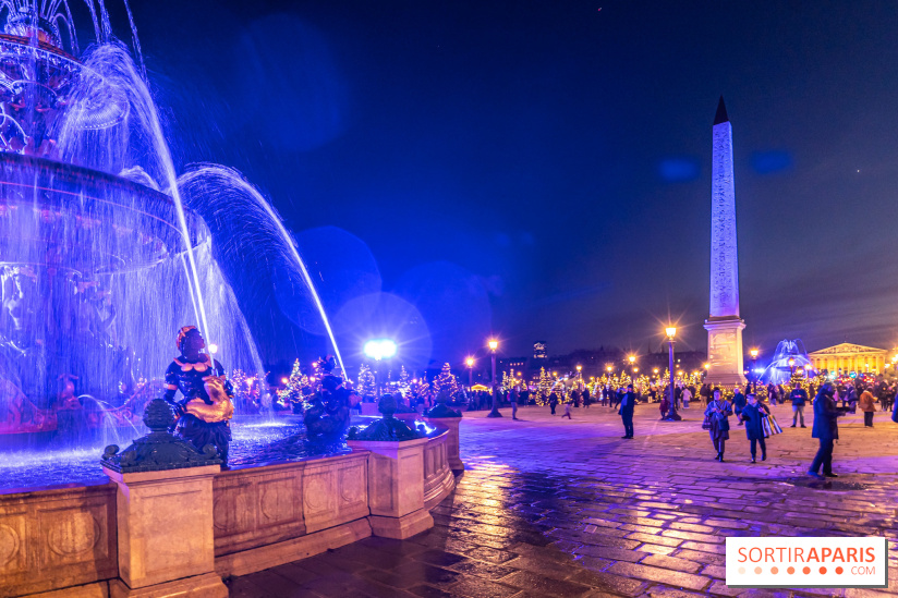 Le Marché de Noël Place de la Concorde se dévoile, le plus magique des villages de Noël à Paris