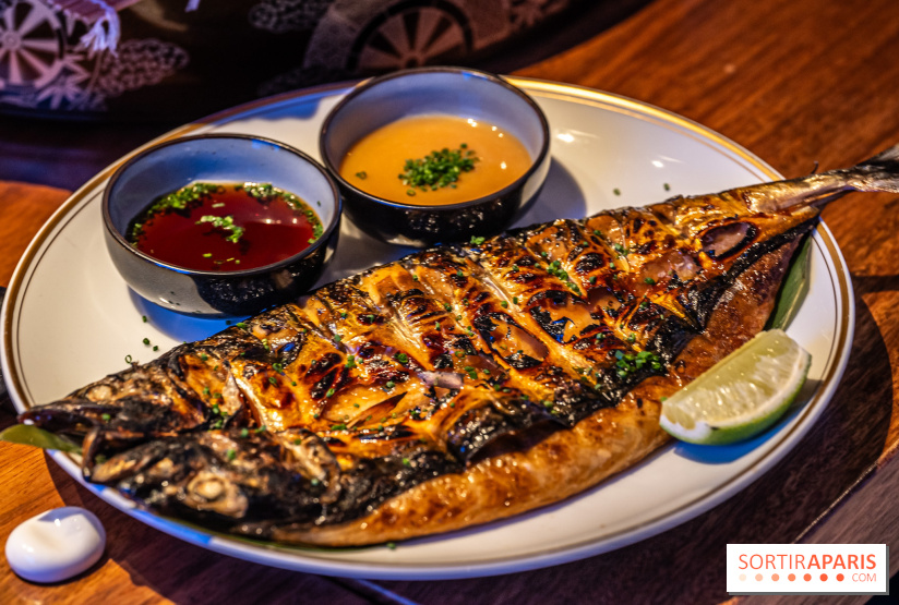 Pink Koï Paris, le nouveau restaurant japonais immersif et festif qui enchante les Halles - maquereau Norvège 