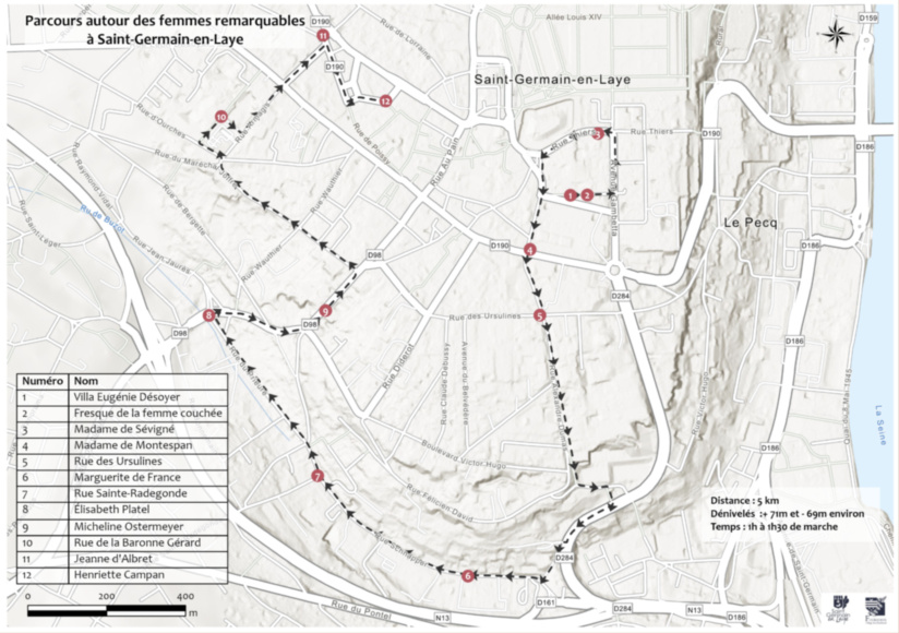 Le parcours inédit des Femmes Remarquables à Saint-Germain-en-Laye dans les Yvelines