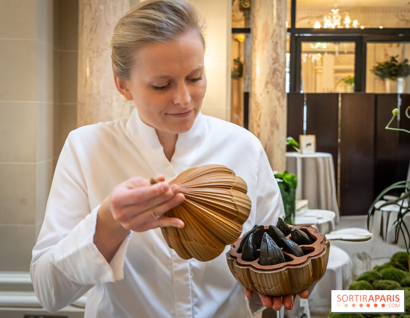 Pâques 2025 : l'oeuf ail noir original du Peninsula Paris 