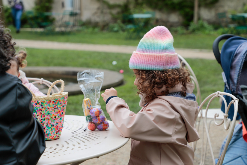 La grande chasse aux œufs de Pâques 2025 du Musée Montmartre à Paris au Jardin Renoir 