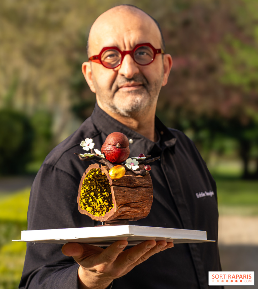 L'Œuf de Pâques 2025 du Trianon Palace : "L'Envol du Printemps" signé Eddy Benghanem