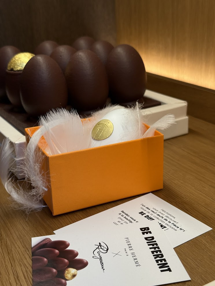 La chasse aux œufs gratuite et ludique de Pierre Hermé autour de l'Opéra pour Pâques 2025