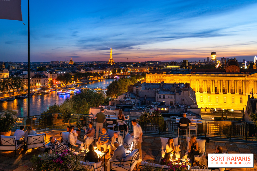Céleste, le bar éphémère en rooftop du Cheval Blanc