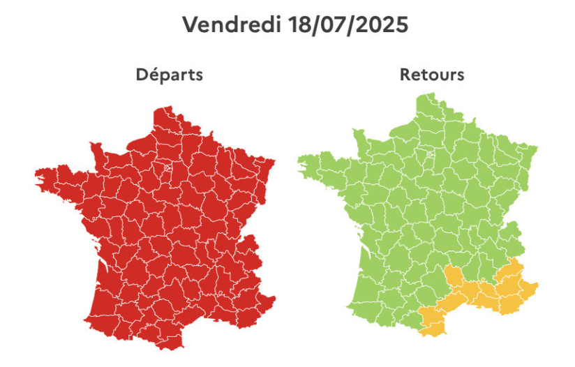 Bison Futé : circulation rouge en Île-de-France ces 18 et 19 juillet, comment éviter les bouchons