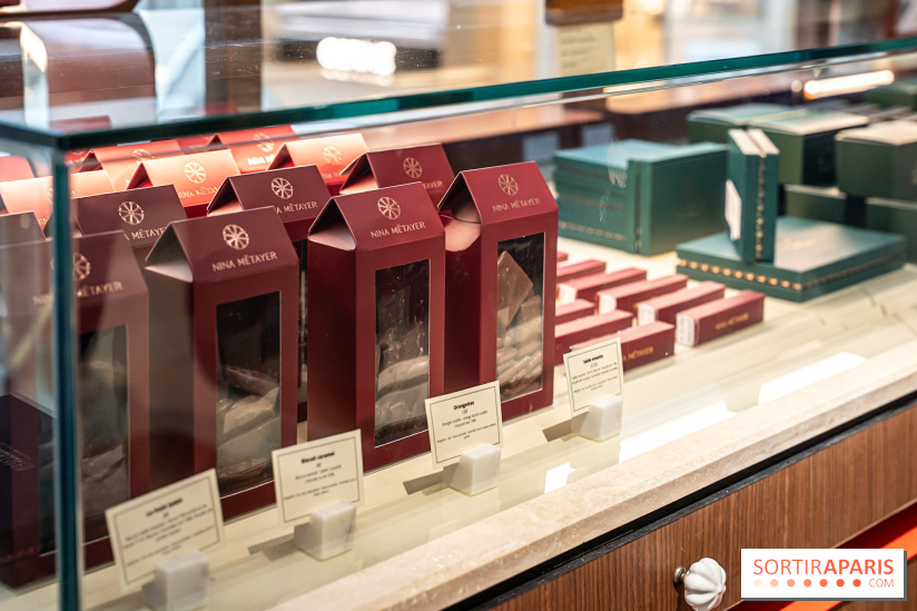 Nina Métayer ouvre "Destination Chocolat" à la Samaritaine