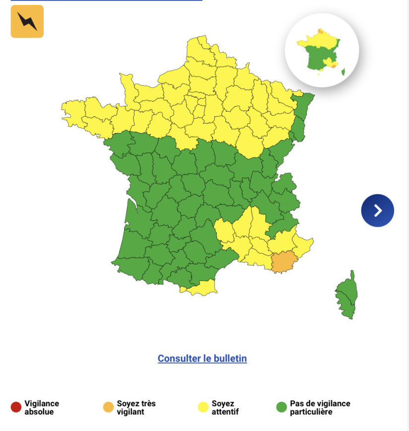 Orages, vigilance jaune à Paris et en Ile-de-France ce samedi 13 septembre