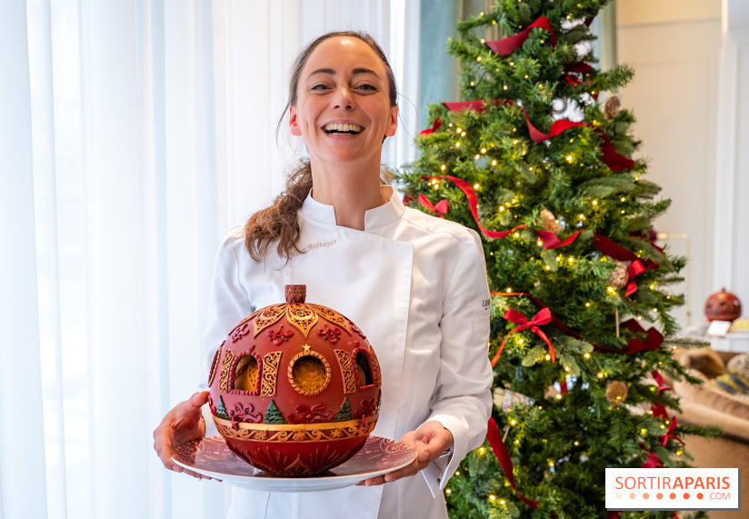 Les bûches de Noël de Nina Métayer 2025 : Noël en Alsace