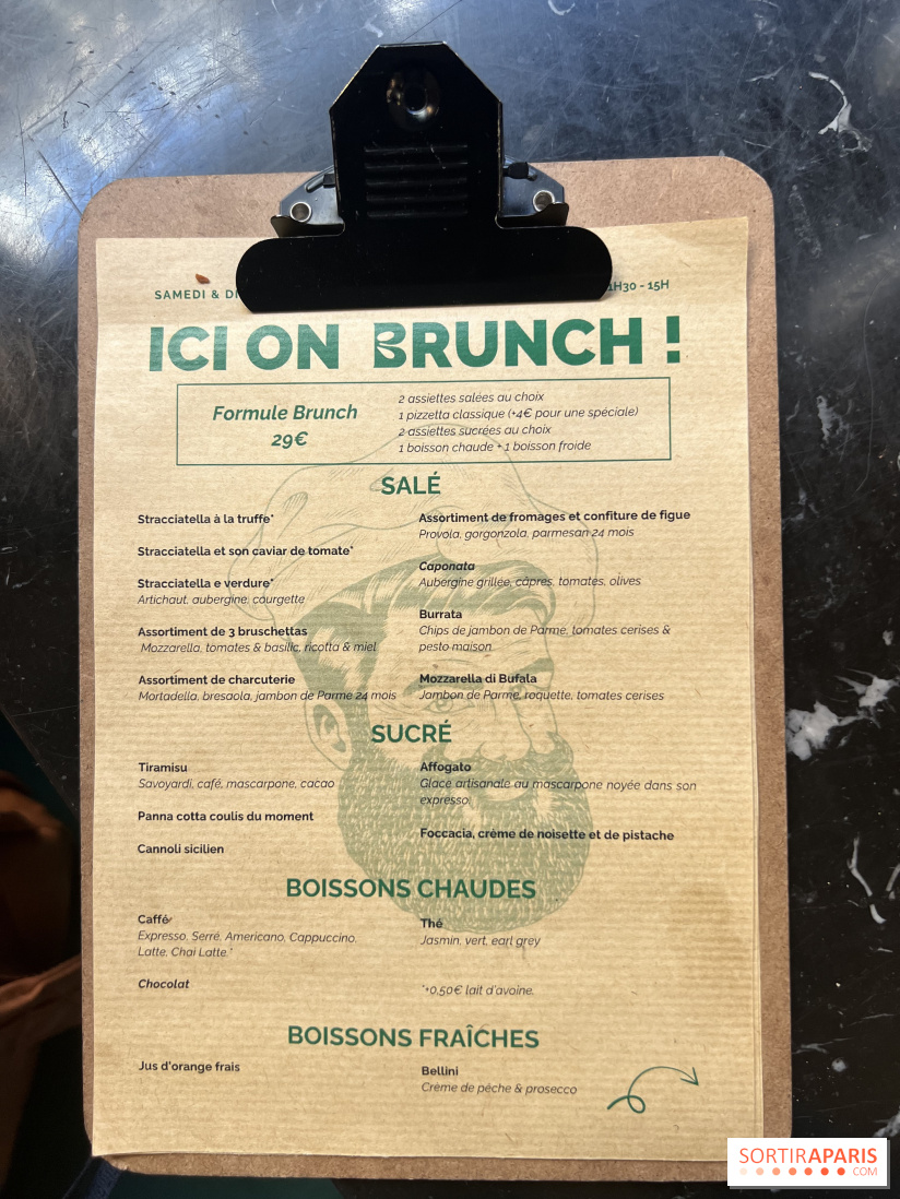 Le nouveau brunch italien gourmand de Pepe Ronchon Paris 9e