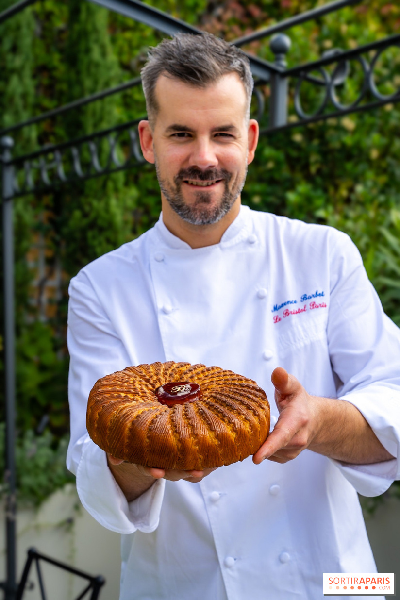 La sublime Galette des Rois 2026 du Bristol Paris par Maxence Barbot