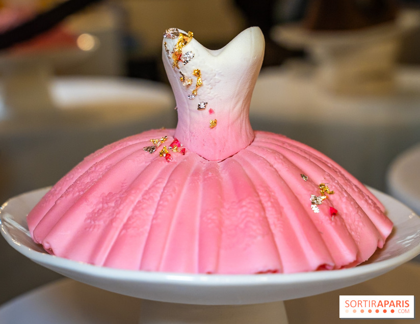 La Bûche de Noël 2025 du Café de la Paix nous fait danser  : l'Adage à la Rose