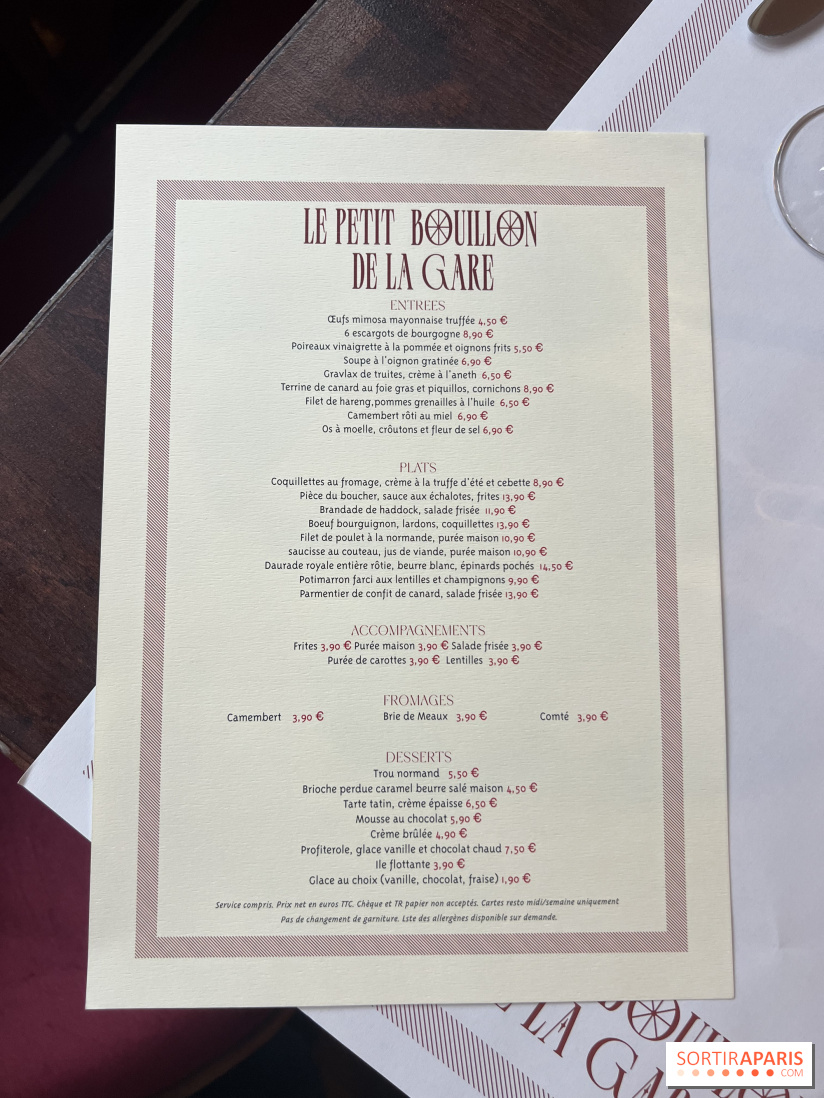 Le Petit Bouillon de la gare d'Asnières-sur-Seine se dévoile, photos et test