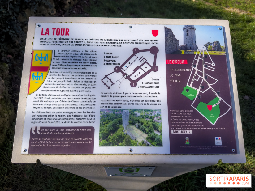 Ce donjon du Moyen âge au panorama unique sur l'Essonne a servi a mesurer la vitesse de la lumière