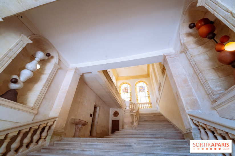 La vie au château, exposition contemporaine au château de la Roche Guyon : Boutures Minérales,