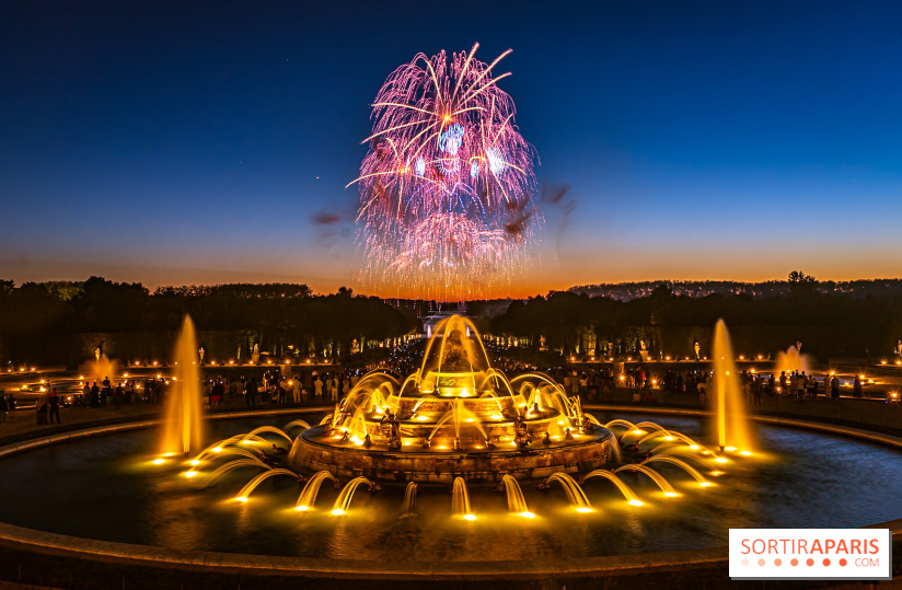 14 juillet : feu d'artifice au Château de Versailles, Fête Nationale 2026 aux Grandes Eaux Nocturnes