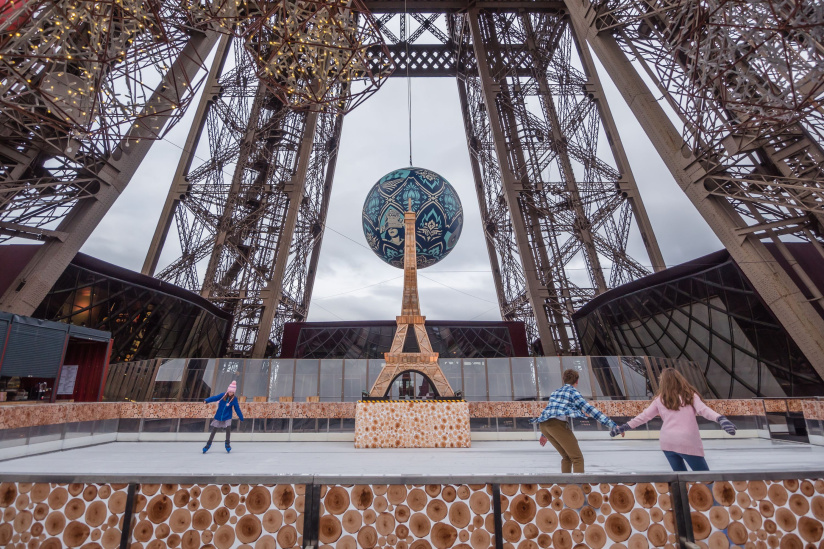 La patinoire de la Tour Eiffel 2015-2016