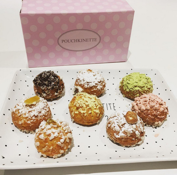 Pouchkinettes, les choux signés Julien Alvarez pour Café Pouchkine