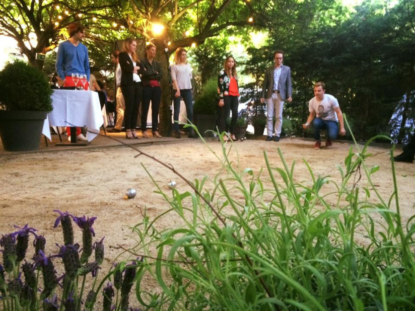 Apéro-pétanque au Jardin Caché de La Gare