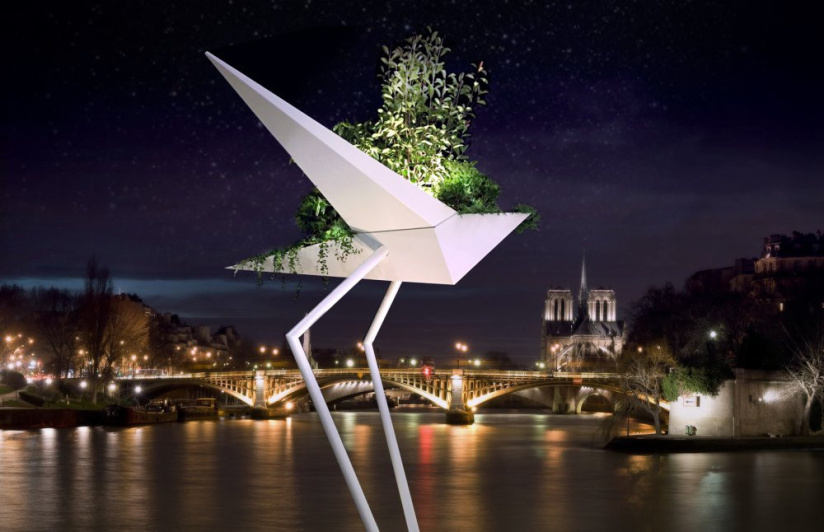 Beaugrenelle dévoile une installation monumentale d'Alexis Tricoire