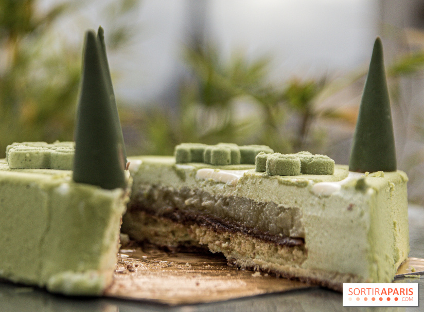 La Bûche Jardins de l'Auberge du jeu de Paume by Julien Lucas