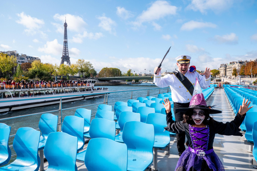 Halloween dans les Bateaux Mouches 