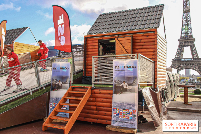 Une station de sport d'hiver au Trocadéro, Expérience Montagne à Paris