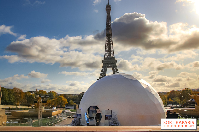 Une station de sport d'hiver au Trocadéro, Expérience Montagne à Paris
