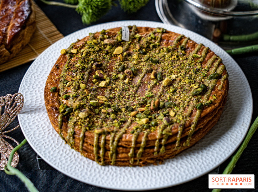 La galette des rois pistache de Tartelettes 