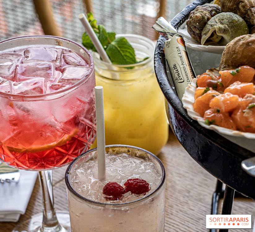 Polpo, la terrasse - brasserie seafood en bord de Seine