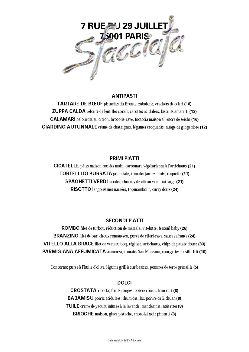 Sfacciata, le nouveau restaurant italien rétro-contemporain