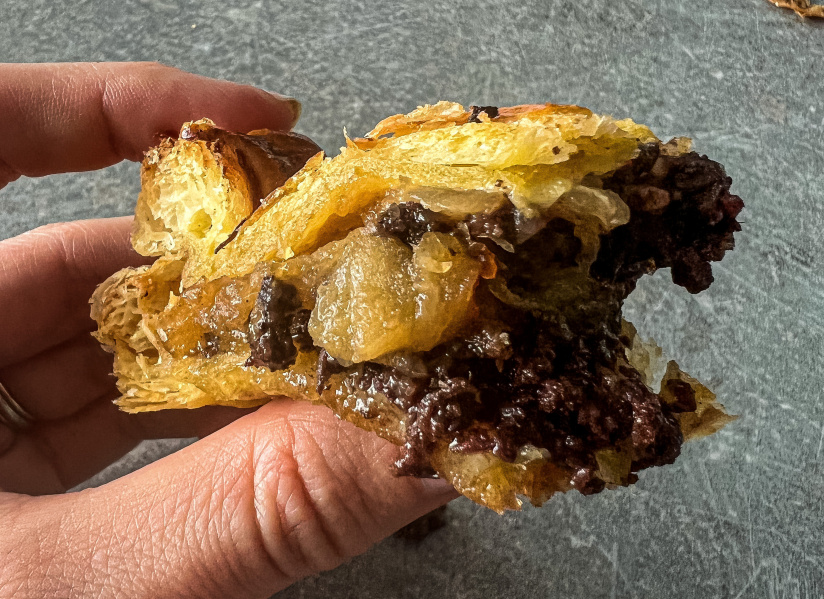 Les galettes des rois boudin pommes et frangipane des Bichettes de Belleville